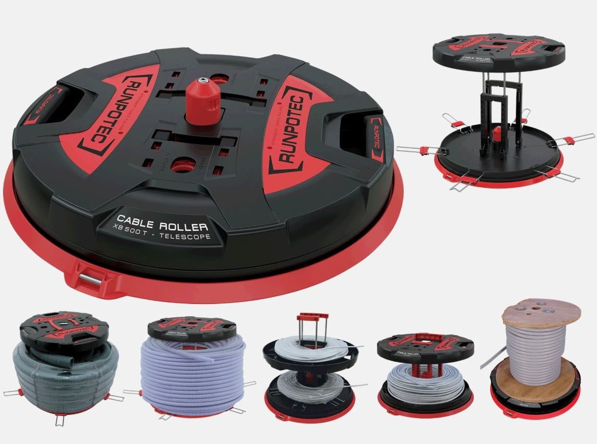 XB500T TELESKOPİK KABLO AÇMA MAKARASI (max 800kg)