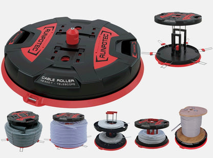 XB500T TELESKOPİK KABLO AÇMA MAKARASI (max 800kg)