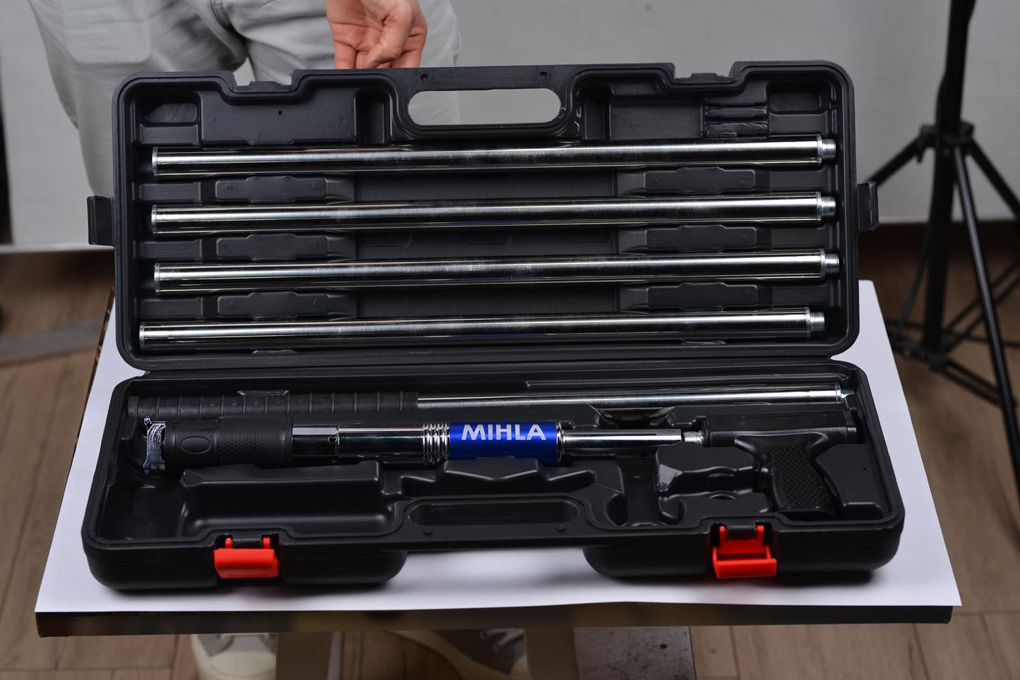 DX-M4 BARUTLU ÇİVİ ÇAKMA TABANCASI UZATMALI