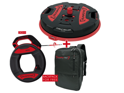 RUNPOTEC XB 500 + RP5 + Rucksack Kampanya Kablo Makarası + Kablo Çekme Sistemleri - 11147