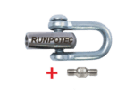 RUNPOTEC GF15 Fiberglas Çubuk Ø 15 mm - ile fahrbarer Stahlhaspel Kabeleinziehhilfe için Boru Çapı 180 - 450 mm ürün görseli 9