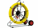 RUNPOTEC GF11 Fiberglas Çubuk Ø 11 mm - fahrbar dahil Doppelauslaufsystem Kablo Çekme Aleti için Boru Çapı 80 mm - 250 mm - 10092