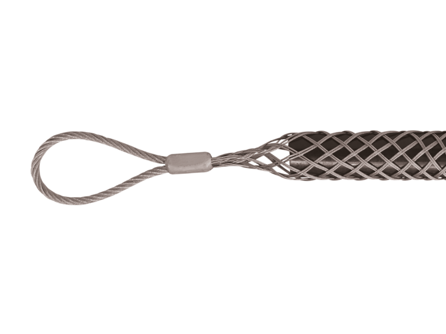 kablo çekme çorabı halkalı - CW 800 E çekme vinci için kablo Ø 10 mm - 15 mm RUNPOTEC Kabelziehstrumpf ile Schlaufe - CW 800 E Spillwinde için Kabel Ø 10 mm - 15 mm - 20661
