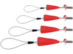 RUNPOTEC Kablo Çekme Halkası ile Diş - 4 parça Set için borular itibaren 14 mm Innndurchmesser - 10154