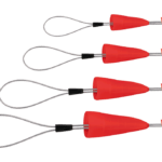 RUNPOTEC Kablo Çekme Halkası ile Diş - 4 parça Set için borular itibaren 14 mm Innndurchmesser - 10154
