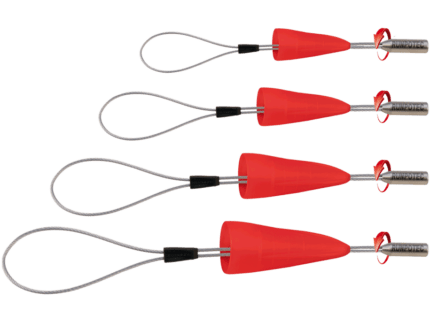 RUNPOTEC Kablo Çekme Halkası ile Diş - 4 parça Set için borular itibaren 14 mm Innndurchmesser - 10154