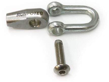 RUNPOTEC Schäkel ile Diş RTG Ø 6 mm Glasfaserstäbe Ø 4,5, 6 mm, RUNPOSTICKS ürün görseli 3