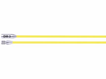 fiberglas çubuk Ø 3 mm set - 2 x 1 m kablo çekme yardımcısı için kılavuzsuz hatlar ürün görseli 1