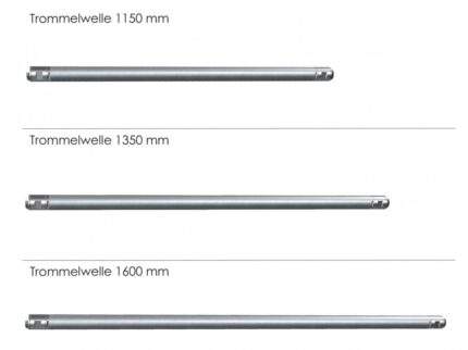 Trommelwelle - uzunluk 1150 mm için RUNPOLIFTER 4500 kablo makarası kaldırıcı ürün görseli 2